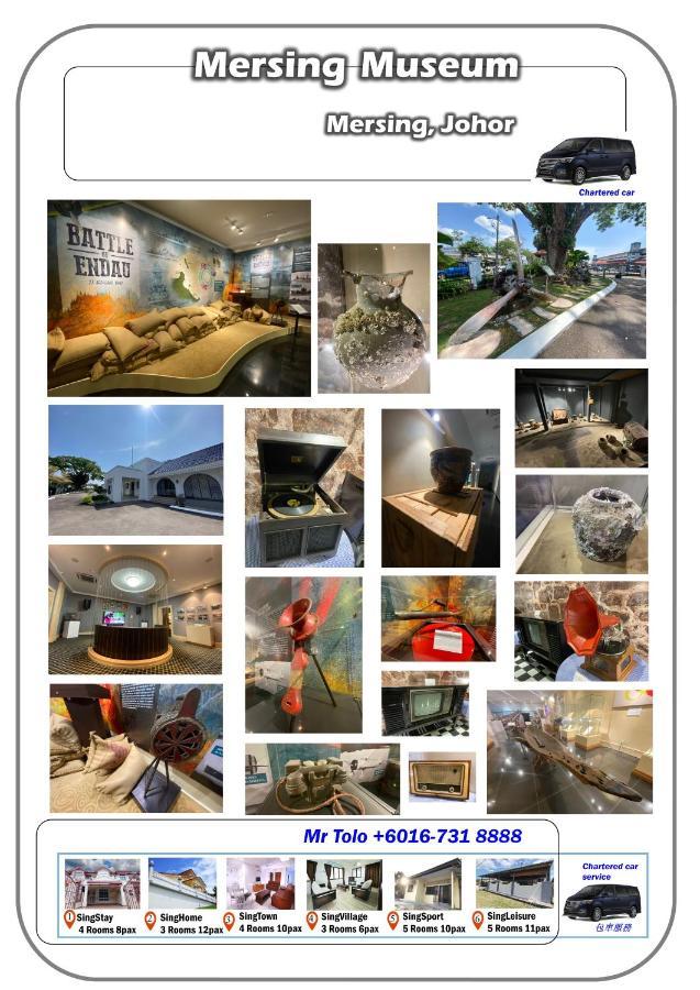 Singhome Holiday House Mersing Exteriör bild