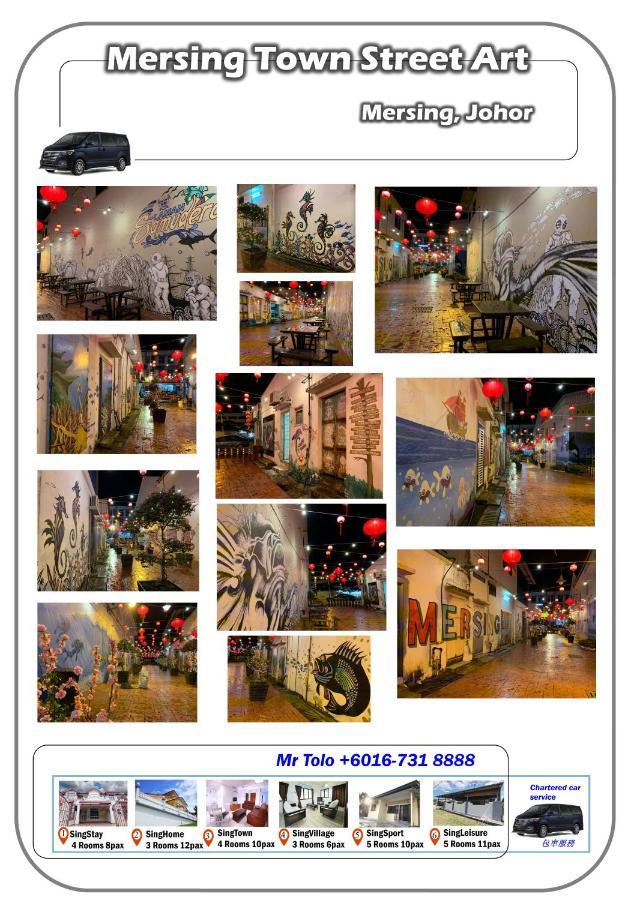 Singhome Holiday House Mersing Exteriör bild